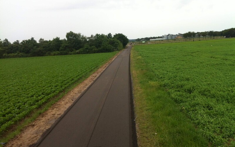 Reuver verharden landbouwweg Hovergelei