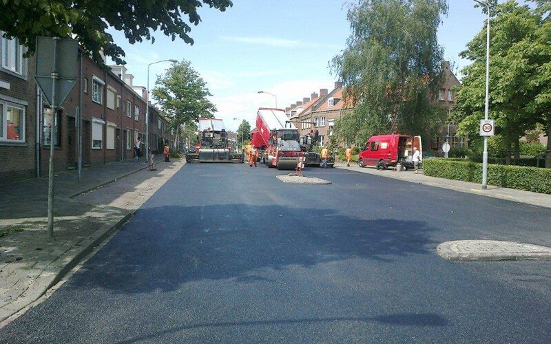 Venlo onderhoud wegen zuid en West (Alberdingk Thijmstraat)