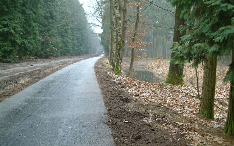 Aanleg fietspad Herpenduin in Oss