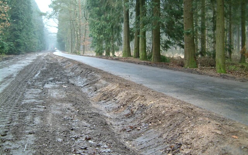 Aanleg fietspad Herpenduin in Oss